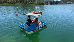 Pedalina Baćinska jezera / Pedal boat Bacina Lakes