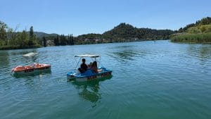 Pedalina Baćinska jezera / Pedal boat Bacina Lakes